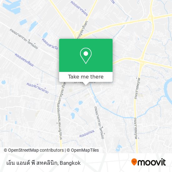 เอ็น แอนด์ พี สหคลินิก map