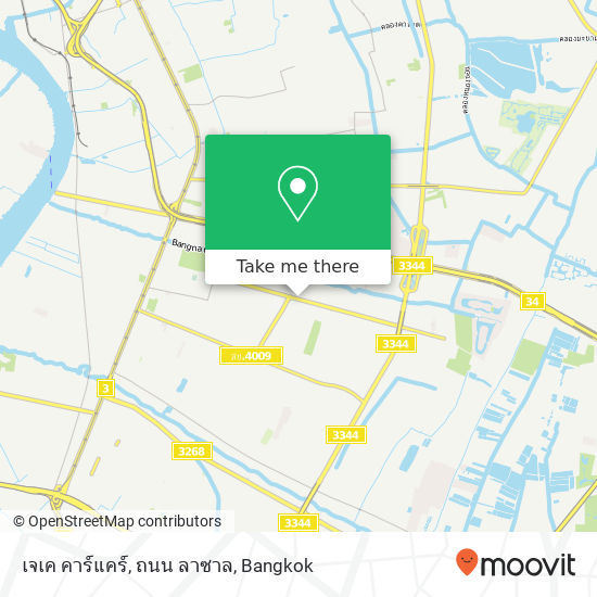 เจเค คาร์แคร์, ถนน ลาซาล map