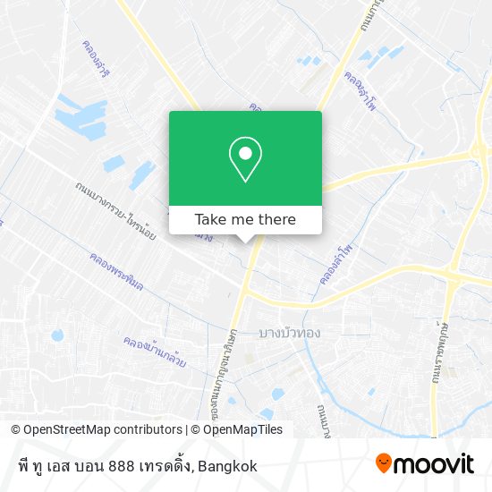 พี ทู เอส บอน 888 เทรดดิ้ง map