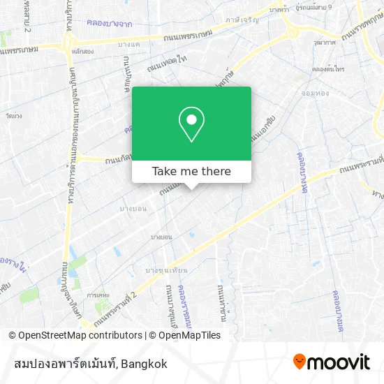 สมปองอพาร์ตเม้นท์ map