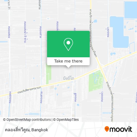 คลองสี่ทวีคูณ map