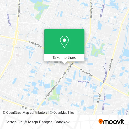 Cotton On @ Mega Bangna map