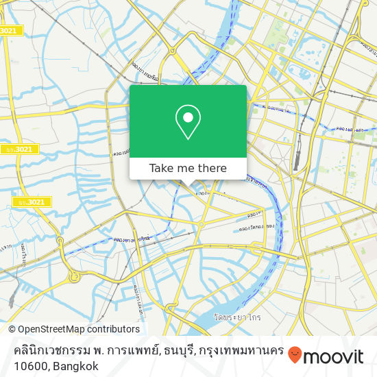 คลินิกเวชกรรม พ. การแพทย์, ธนบุรี, กรุงเทพมหานคร 10600 map
