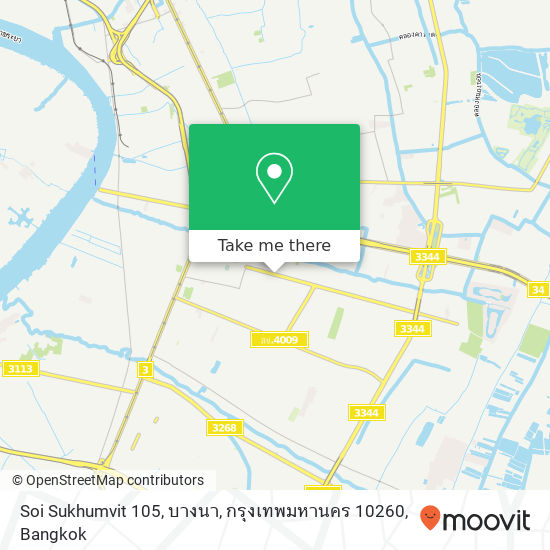 Soi Sukhumvit 105, บางนา, กรุงเทพมหานคร 10260 map