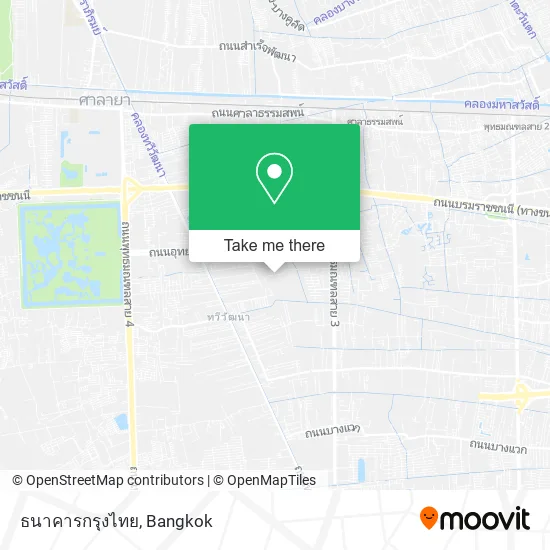 ธนาคารกรุงไทย map