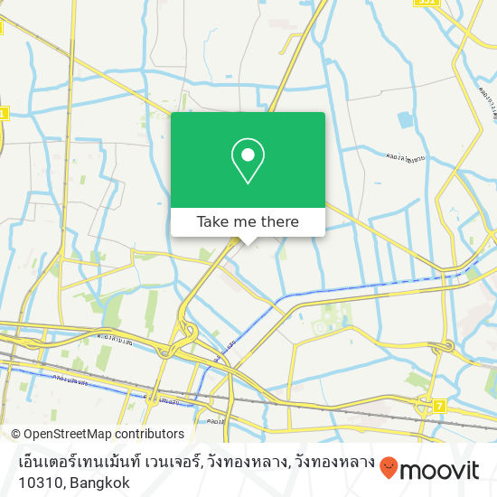 เอ็นเตอร์เทนเม้นท์ เวนเจอร์, วังทองหลาง, วังทองหลาง 10310 map