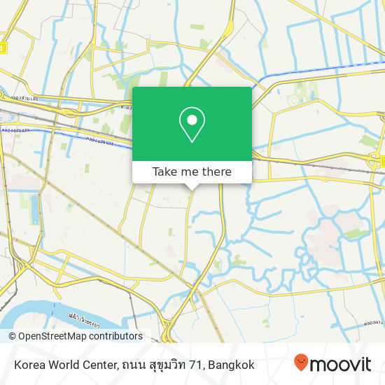 Korea World Center, ถนน สุขุมวิท 71 map