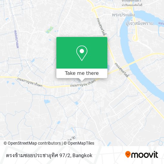 ตรงข้ามซอยประชาอุทิศ 97/2 map