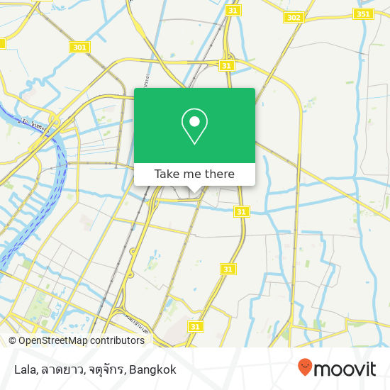 Lala, ลาดยาว, จตุจักร map