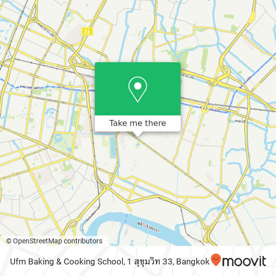 Ufm Baking & Cooking School, 1 สุขุมวิท 33 map