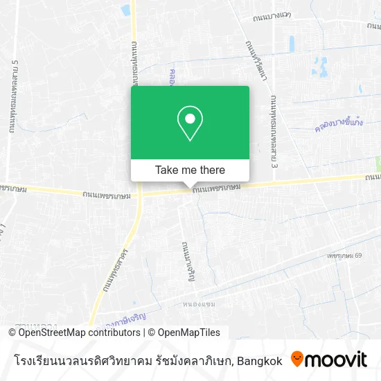 โรงเรียนนวลนรดิศวิทยาคม รัชมังคลาภิเษก map