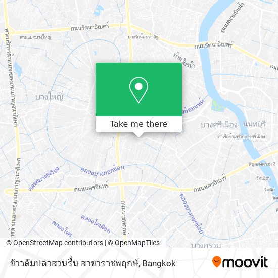 ข้าวต้มปลาสวนรื่น สาขาราชพฤกษ์ map