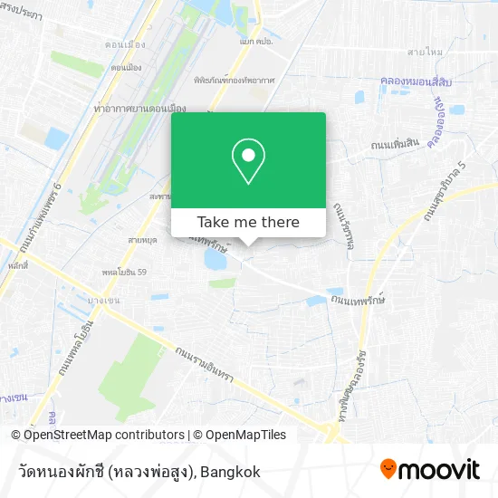 วัดหนองผักชี (หลวงพ่อสูง) map