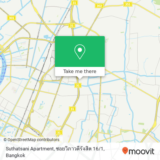 Suthatsani Apartment, ซอยวิภาวดีรังสิต 16 / 1 map