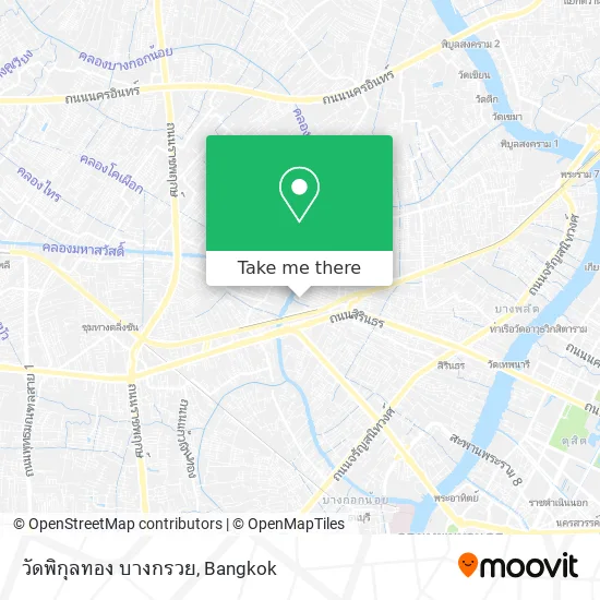 วัดพิกุลทอง บางกรวย map