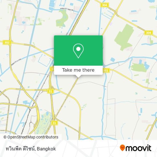 ทวินพีค ดีไซน์ map