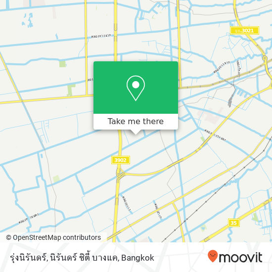 รุ่งนิรันดร์, นิรันดร์ ซิตี้ บางแค map