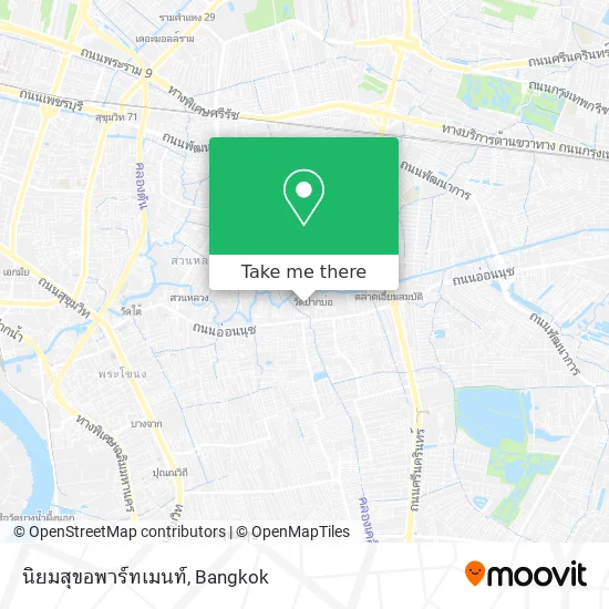 นิยมสุขอพาร์ทเมนท์ map