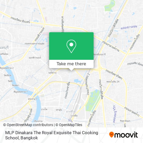 MLP Dinakara The Royal Exquisite Thai Cooking School map