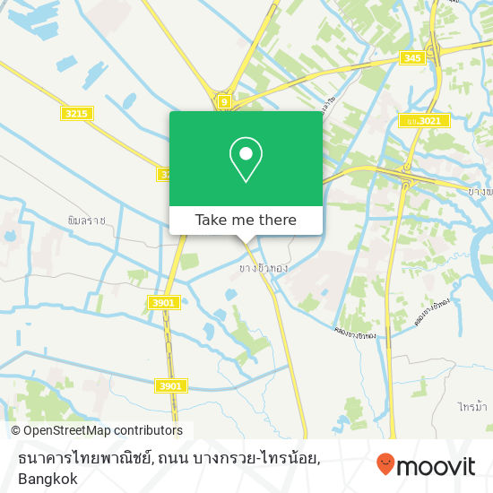 ธนาคารไทยพาณิชย์, ถนน บางกรวย-ไทรน้อย map