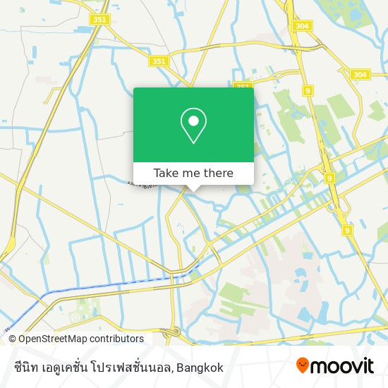 ซีนิท เอดูเคชั่น โปรเฟสชั่นนอล map