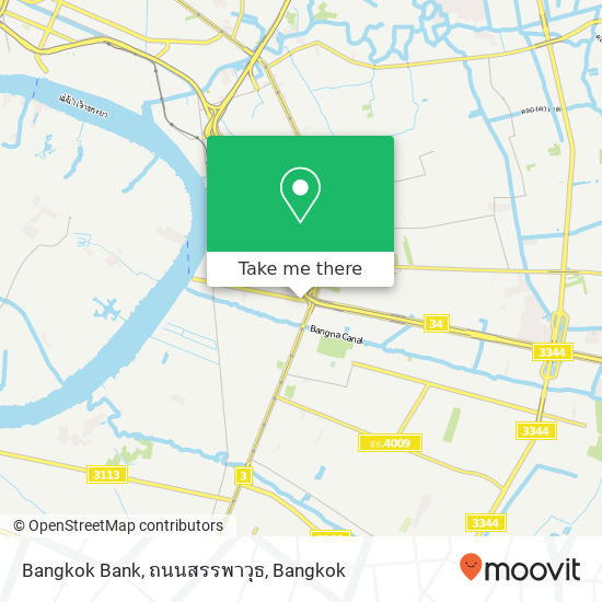 Bangkok Bank, ถนนสรรพาวุธ map