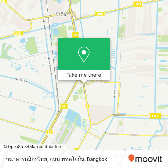 ธนาคารกสิกรไทย, ถนน พหลโยธิน map