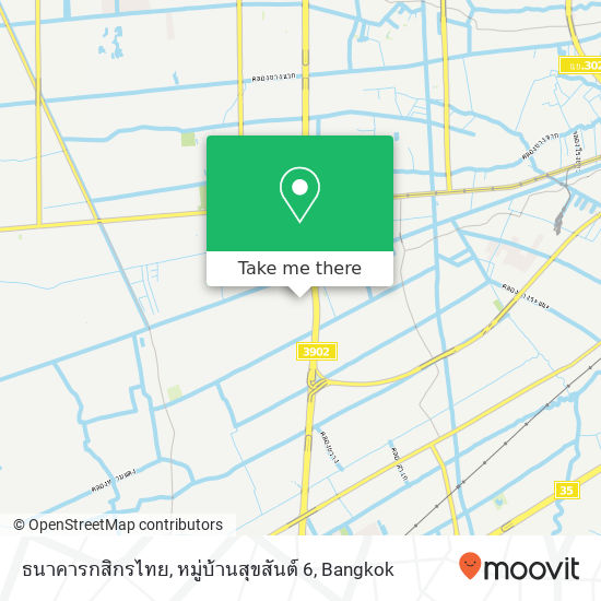 ธนาคารกสิกรไทย, หมู่บ้านสุขสันต์ 6 map