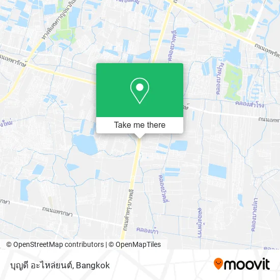 บุญดี อะไหล่ยนต์ map