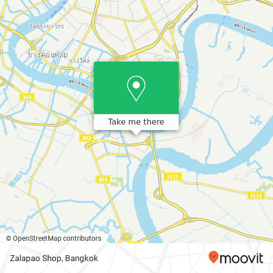 Zalapao Shop map