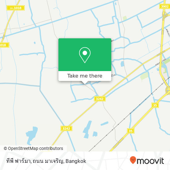 ทีพี ฟาร์มา, ถนน มาเจริญ map