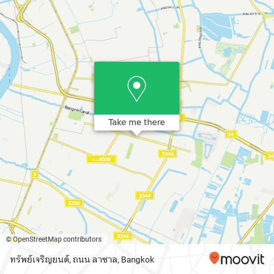 ทรัพย์เจริญยนต์, ถนน ลาซาล map