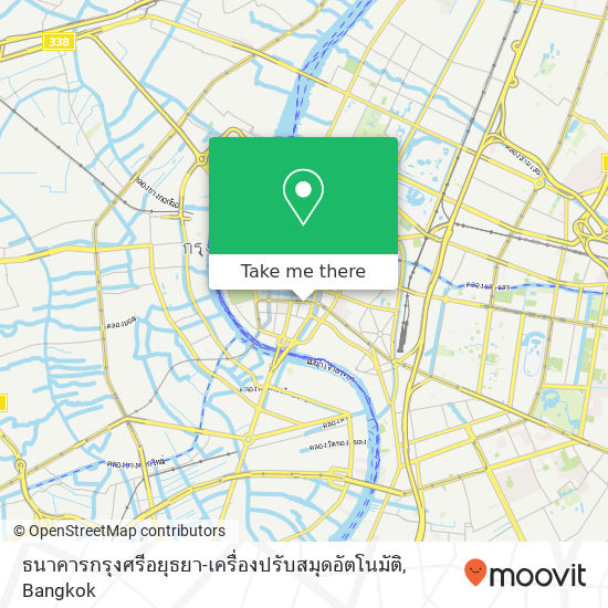 ธนาคารกรุงศรีอยุธยา-เครื่องปรับสมุดอัตโนมัติ map