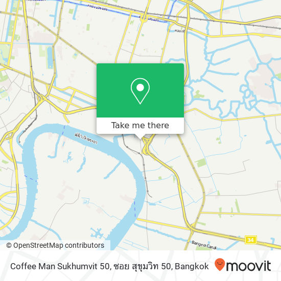 Coffee Man Sukhumvit 50, ซอย สุขุมวิท 50 map