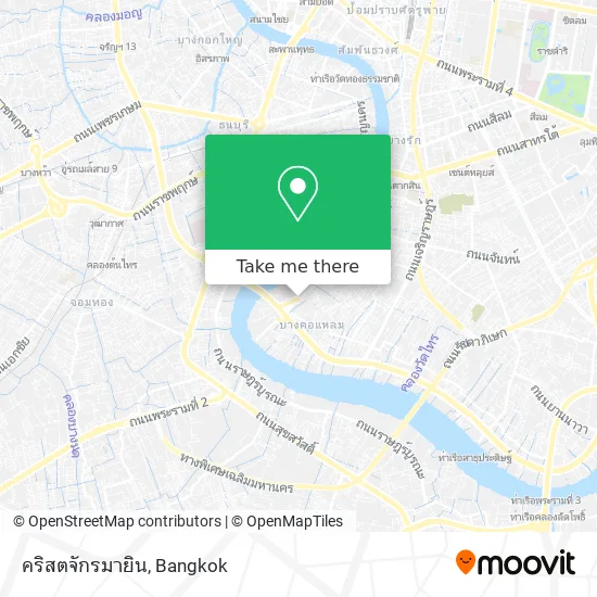 คริสตจักรมายิน map