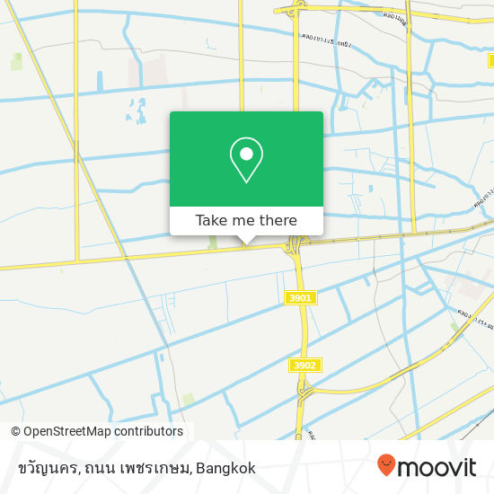 ขวัญนคร, ถนน เพชรเกษม map