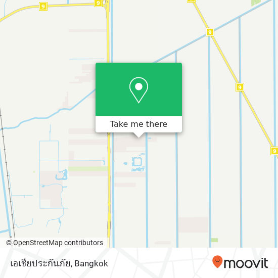 เอเชียประกันภัย, ซอยเทพกุญชร 42 map