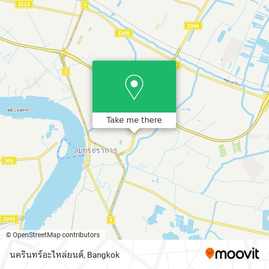 นครินทร์อะไหล่ยนต์ map