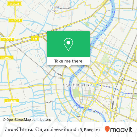 อินฟอร์ โปร เซอร์วิส, สมเด็จพระปิ่นเกล้า 9 map