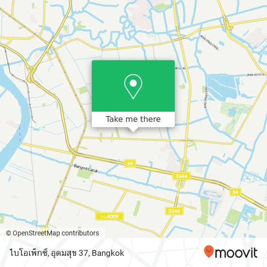 ไบโอเพ็กซ์, อุดมสุข 37 map