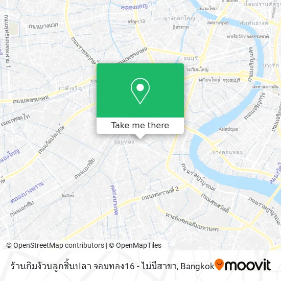 ร้านกิมง้วนลูกชิ้นปลา จอมทอง16 - ไม่มีสาขา map