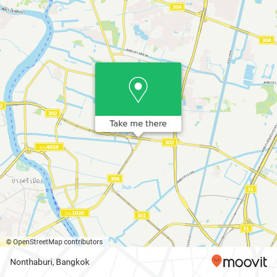 Nonthaburi map