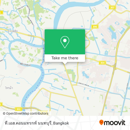 ที.เอส.คอนแทรกท์ นนทบุรี map