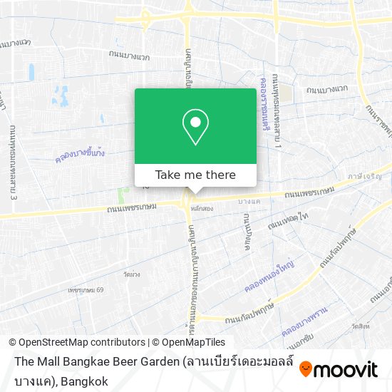 The Mall Bangkae Beer Garden (ลานเบียร์เดอะมอลล์บางแค) map