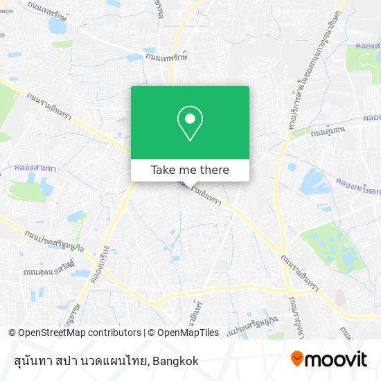 สุนันทา สปา นวดแผนไทย map