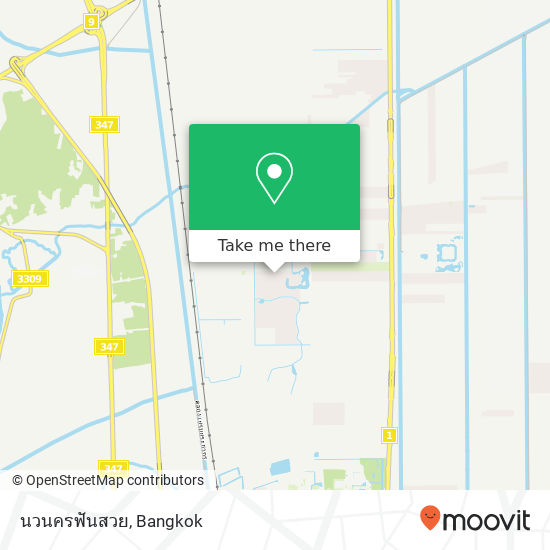 นวนครฟันสวย, ถนน นวนคร 20 map