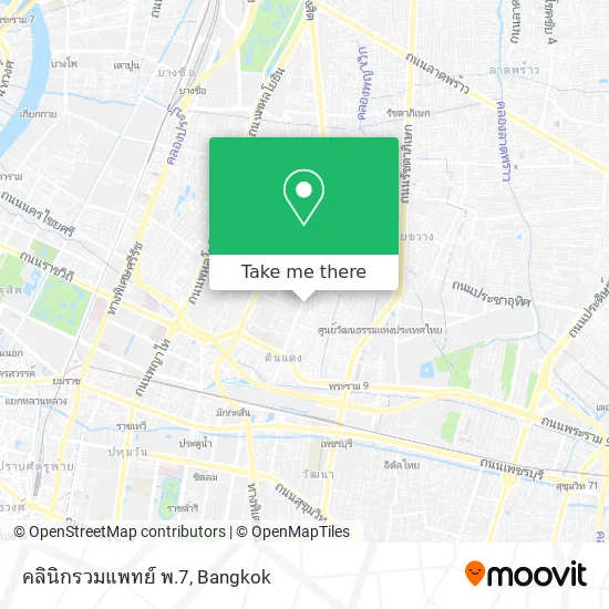 คลินิกรวมแพทย์ พ.7 map