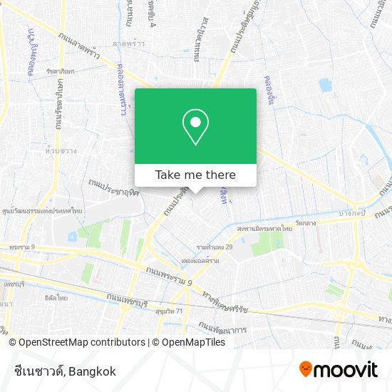 ซีเนซาวด์ map