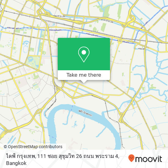 ไดฟ์ กรุงเทพ, 111 ซอย สุขุมวิท 26 ถนน พระราม 4 map