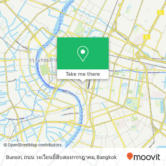 Bunsiri, ถนน วงเวียนยี่สิบสองกรกฎาคม map